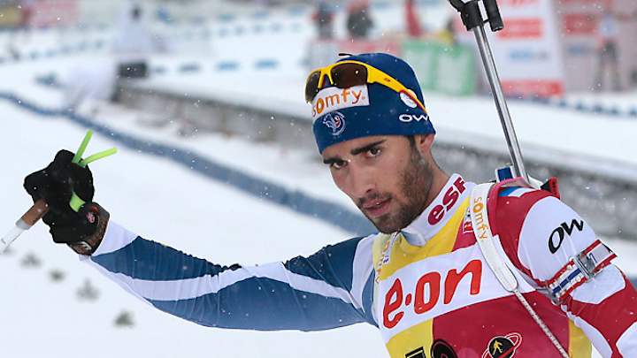 France's Martin Fourcade wins eighth World Cup biathlon event