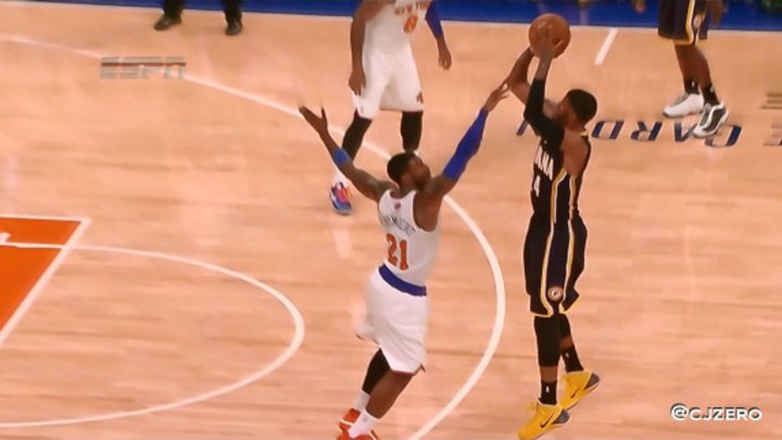 Video: Knicks lose to Pacers after controversial foul call on Iman Shumpert Video: Knicks lose to Pacers after controversial foul call on Iman Shumpert
