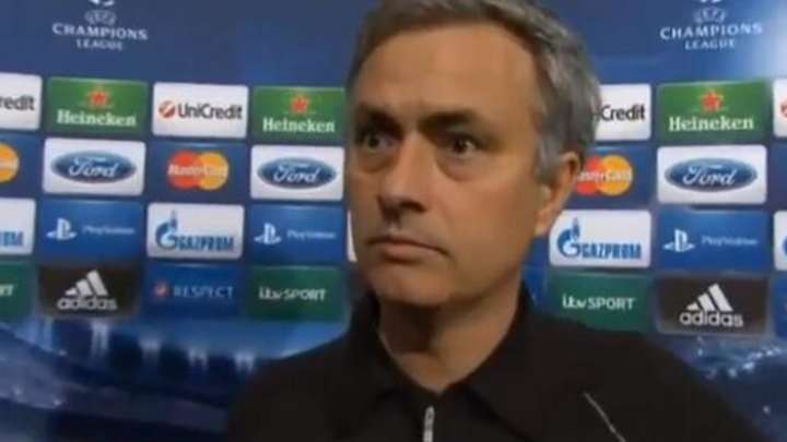 This Was José Mourinho's Face When He Realized ITV Was Cutting Him Off Mid-Sentence