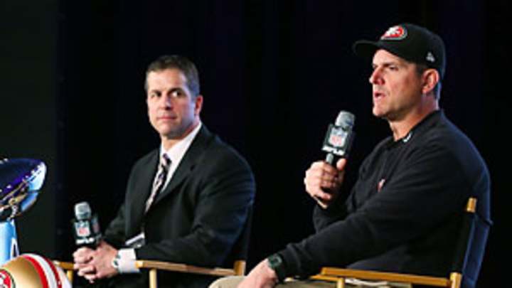 Harbaugh brothers say they could work together