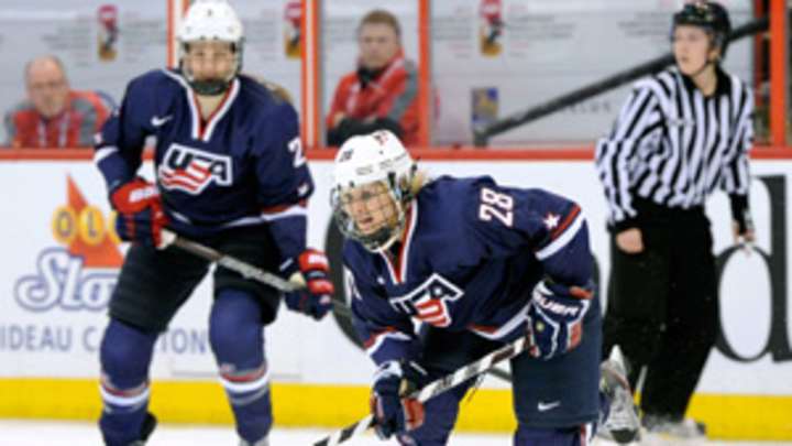 USA-Canada rivalry draws women's game into hockey fight debate USA-Canada rivalry draws women's game into hockey fight debate