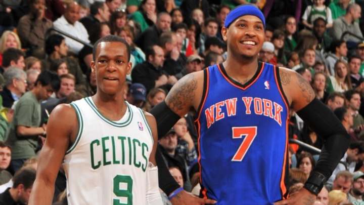 Report: Carmelo Anthony wanted Knicks to trade for Rajon Rondo