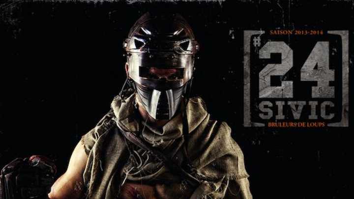 French Pro Hockey Team Chooses Post-Apocalyptic Steampunk Biker Gang Theme for Picture Day