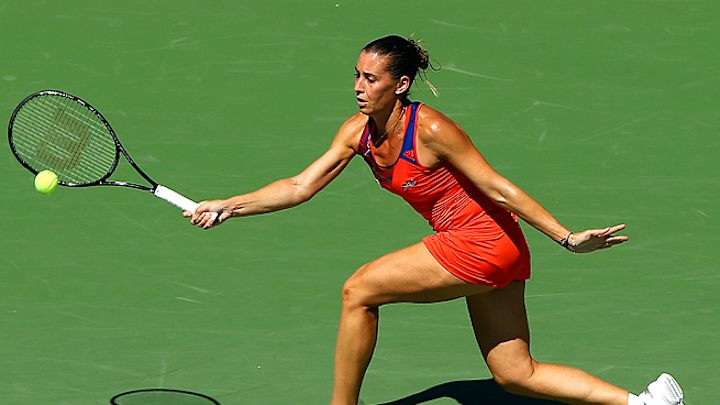 Amid bumpy career, Pennetta finally within grasp of Grand Slam title