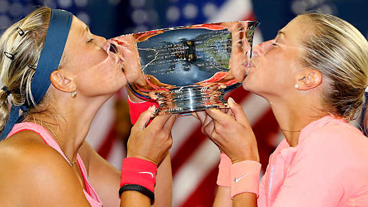 Andrea Hlavackova, Lucie Hradecka win U.S. Open doubles title