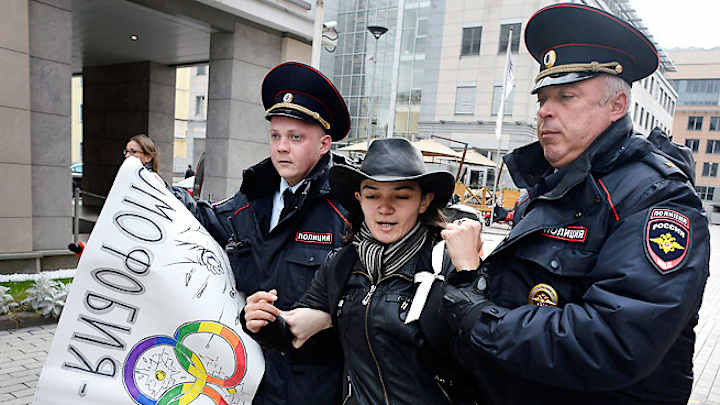 IOC's Bach: Russia to set up protest zones in Sochi during Olympics