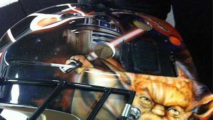 Goalie Masks: Flyers' Bryzgalov debuts tribute to Star Wars