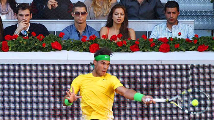 Rafael Nadal on his admiration of Tiger Woods, Lionel Messi, Cristiano Ronaldo