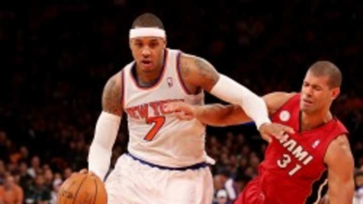 Carmelo Anthony listed as probable tonight against Golden State