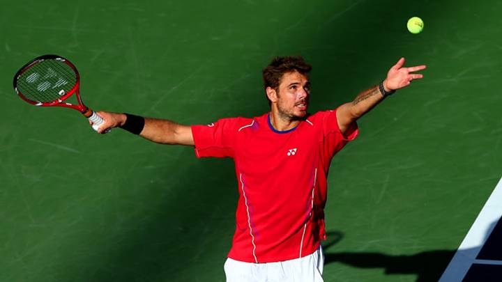 Stanislas Wawrinka beats Andy Murray to reach first Slam semifinal