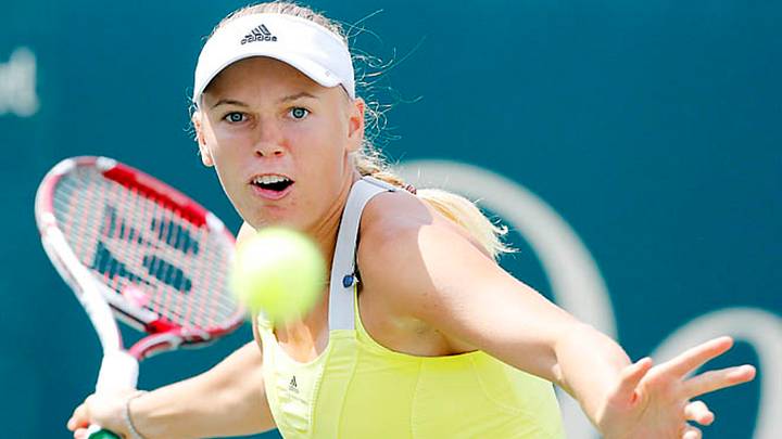 Caroline Wozniacki opens with win at Family Circle Cup Caroline Wozniacki opens with win at Family Circle Cup