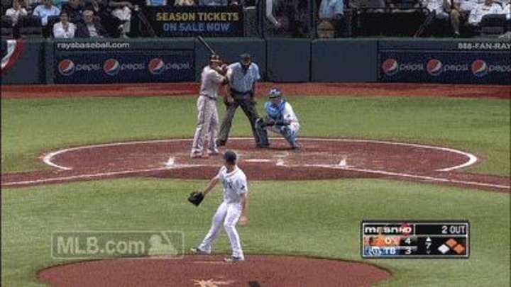 WATCH: All 50 of Chris Davis' home run swings in one GIF