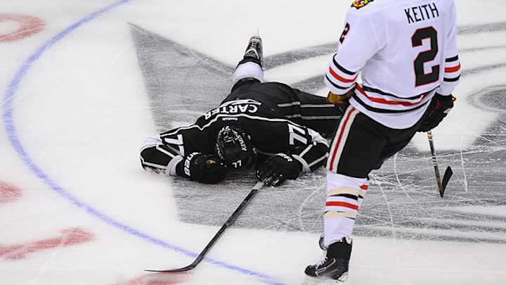Duncan Keith says high stick on Jeff Carter was an accident Duncan Keith says high stick on Jeff Carter was an accident