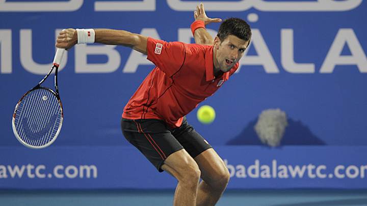 Novak Djokovic tops David Ferrer at Abu Dhabi invitational