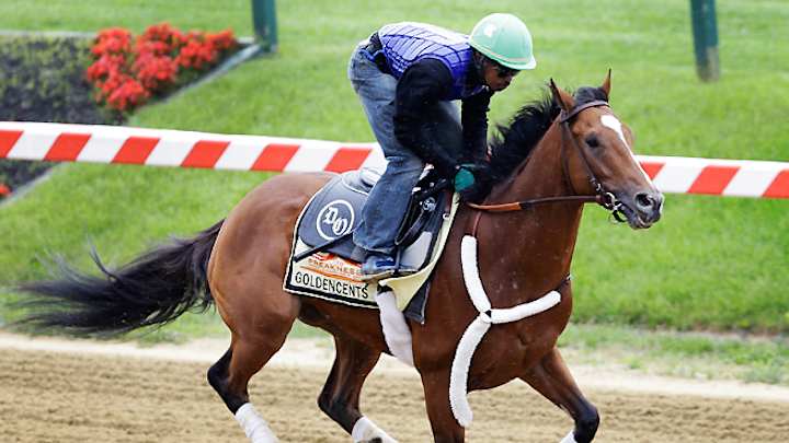 Goldencents hoping for historic turnaround at Preakness Goldencents hoping for historic turnaround at Preakness