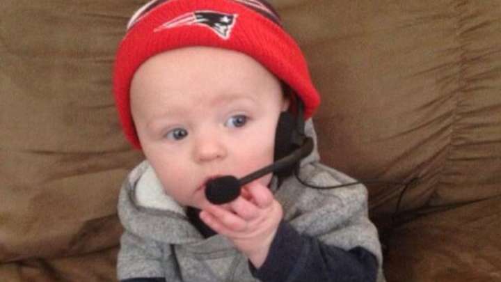 Baby Dresses as Bill Belichick for Halloween, Trades Rattle to Andy Reid Baby for Future Considerations