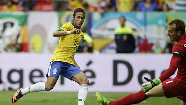 Neymar leads Brazil to easy victory over Australia