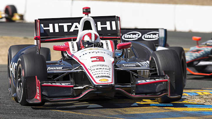 IndyCar's Helio Castroneves happy to be lucky IndyCar's Helio Castroneves happy to be lucky
