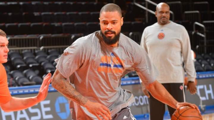 Knicks center Tyson Chandler to start Wednesday vs. Bucks