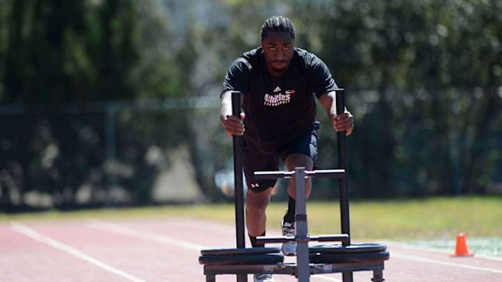 Lattimore's career appeared over, but he's still chasing his NFL dream