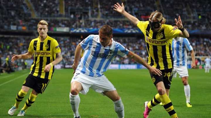 Malaga draws 0-0 with Dortmund in Champions League quarterfinals