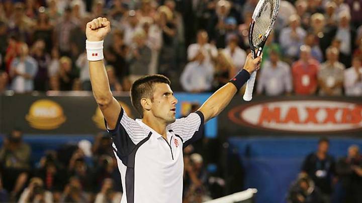 Novak Djokovic, Maria Sharapova advance at Australian Open Novak Djokovic, Maria Sharapova advance at Australian Open