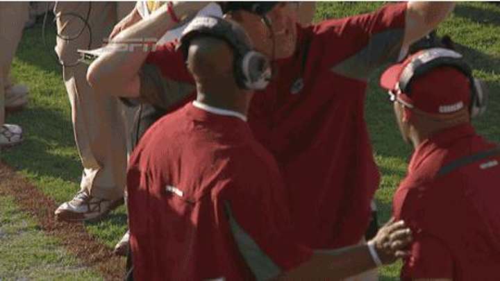 South Carolina coaches get in heated exchange on sidelines against Georgia