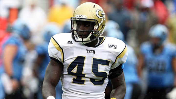Georgia Tech's Jeremiah Attaochu looks to close out his college career with a flourish
