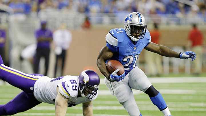 Reggie Bush inactive for the Detroit Lions against Redskins