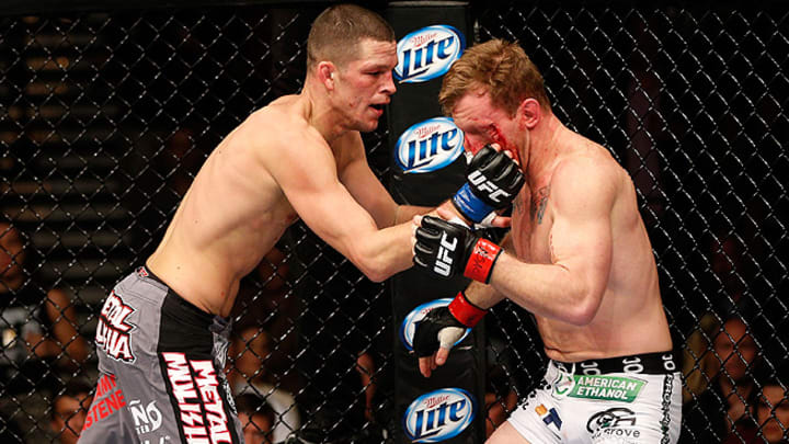 Nate Diaz reaches new heights with TKO against Gray Maynard