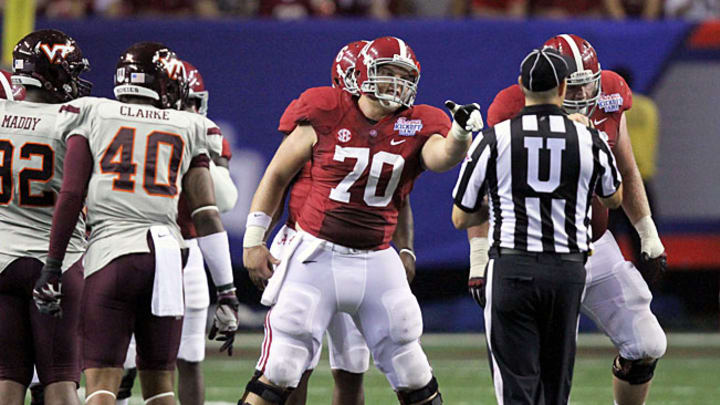 Alabama offensive line's maturation key to matchup with Texas A&M
