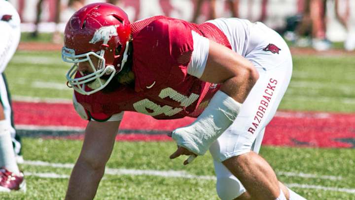 Arkansas DE Austin Flynn arrested for DWI
