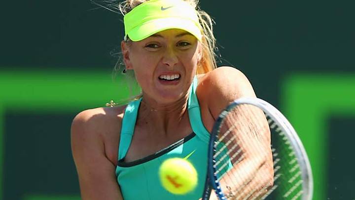Maria Sharapova beats Sara Errani at Sony Open in Miami Maria Sharapova beats Sara Errani at Sony Open in Miami