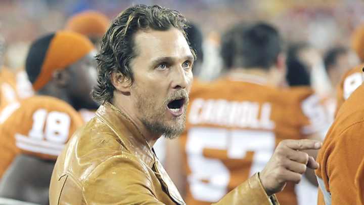 Who's the man to save Texas football? Matthew McConaughey, of course