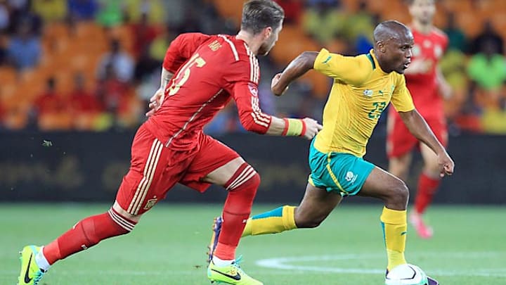 Bernard Parker scores as South Africa shocks Spain in friendly Bernard Parker scores as South Africa shocks Spain in friendly