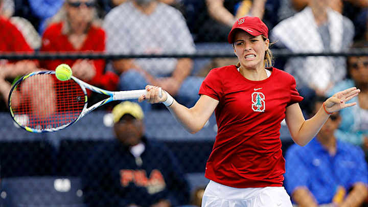 Stanford's Nicole Gibbs, Ohio State's Blaz Rola win NCAA titles