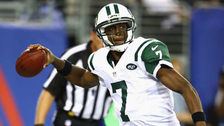 Geno Smith does his best Dan Orlovsky impression, runs out of back of the end zone