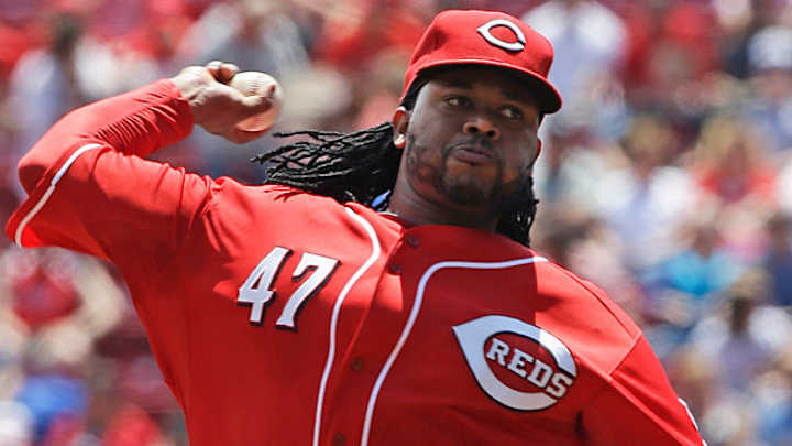 Reds' Baker responds to Garza-Cueto controversy Reds' Baker responds to Garza-Cueto controversy