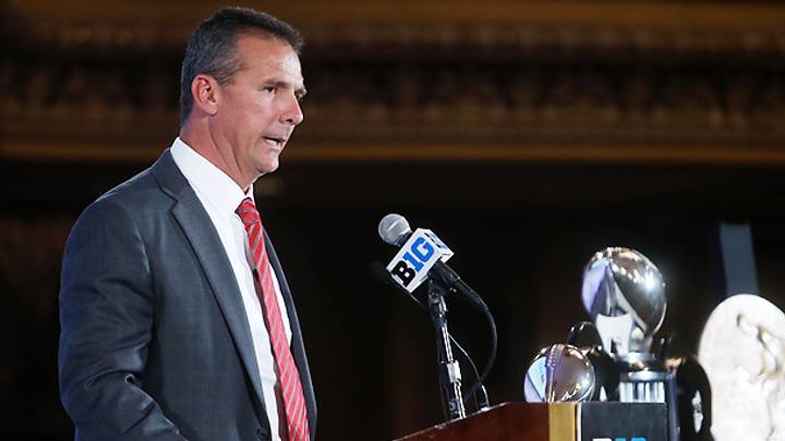 Urban Meyer's shocking Big Ten media days reveal: "I'm a human"