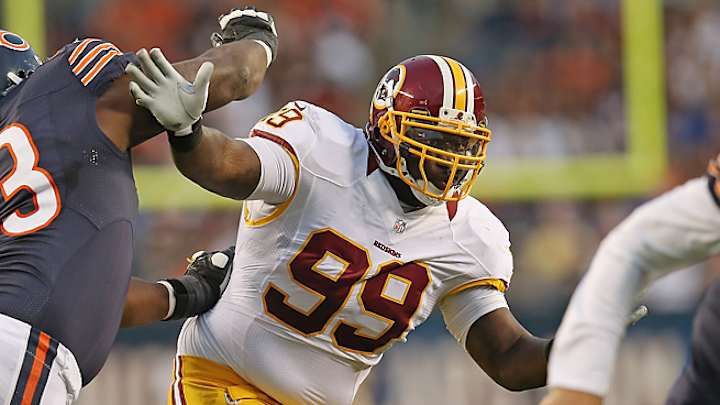 Redskins' Jarvis Jenkins suspended four games for failed test