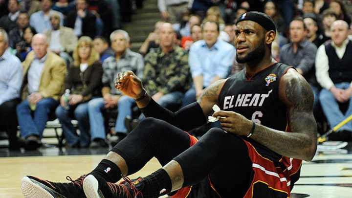 LeBron James says he understands flopping can give teams competitive advantage