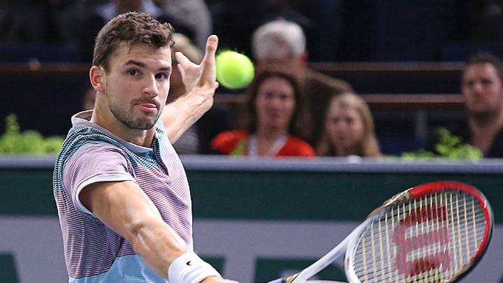 Dimitrov eliminates Llodra in first round of Paris Masters