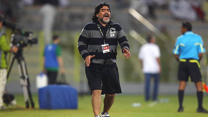 Diego Maradona: 'I want to coach Napoli after Rafa Benitez'
