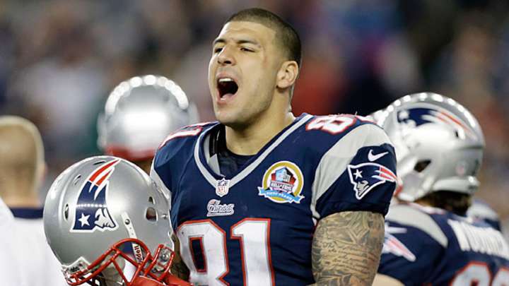 Police at Aaron Hernandez's house for second day
