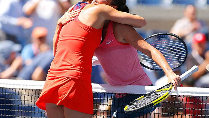 Pennetta overcomes Vinci in all-Italian quarterfinal at U.S. Open