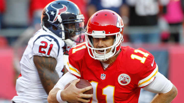 Alex Smith scores rushing touchdown after faking to ... nobody