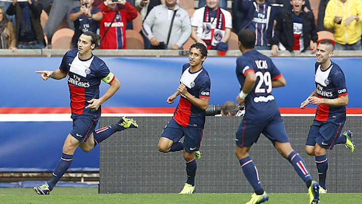 Ibrahimovic scores another wonder goal as PSG rolls;more Ligue 1