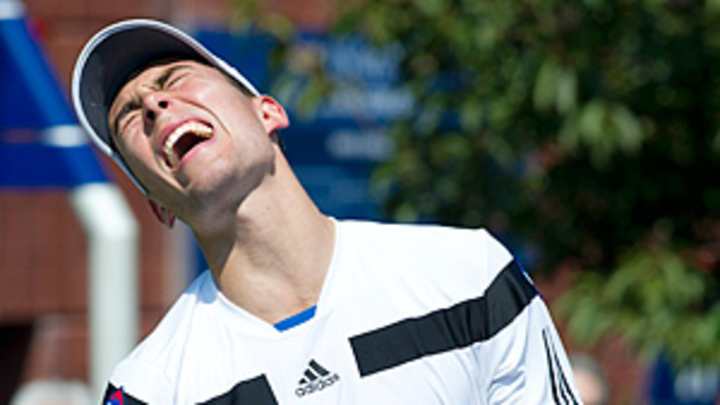 Ailing Jerzy Janowicz crashes out of U.S. Open in first round