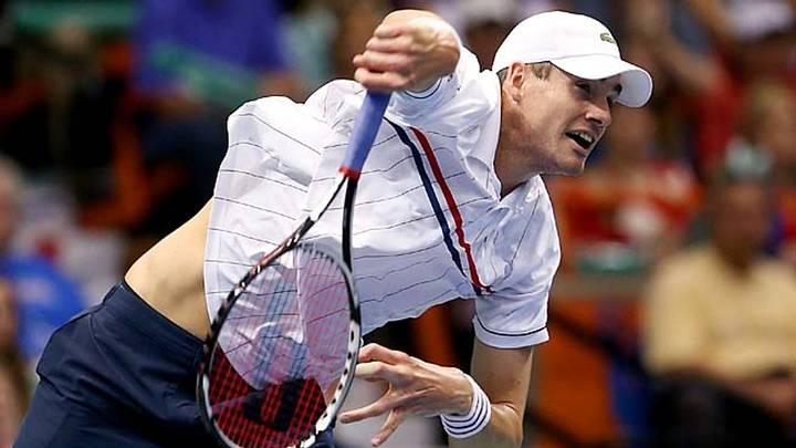 John Isner beats Jack Sock at U.S. Men's Clay Court Championships John Isner beats Jack Sock at U.S. Men's Clay Court Championships