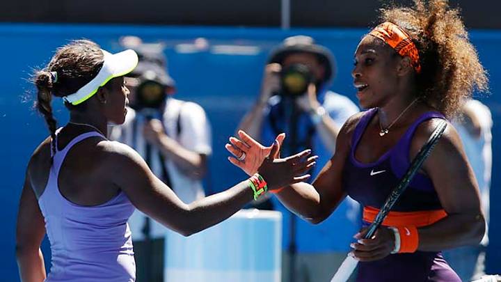 Stephens ousts Serena; Federer wins at Aussie Open Stephens ousts Serena; Federer wins at Aussie Open